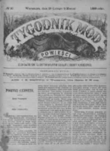 Tygodnik Mód i Powieści. Pismo ilustrowane dla kobiet z dodatkiem Ubiory i Roboty 1889 I, No 10