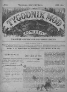 Tygodnik Mód i Powieści. Pismo ilustrowane dla kobiet z dodatkiem Ubiory i Roboty 1889 I, No 11