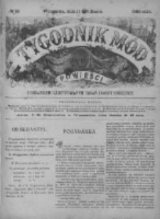 Tygodnik Mód i Powieści. Pismo ilustrowane dla kobiet z dodatkiem Ubiory i Roboty 1889 I, No 12