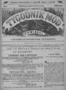 Tygodnik Mód i Powieści. Pismo ilustrowane dla kobiet z dodatkiem Ubiory i Roboty 1889 IV, No 51