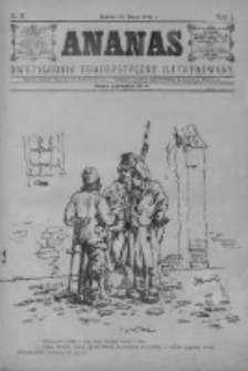 Ananas. Dwutygodniki humorystyczny ilustrowany 1886, No 5