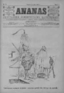 Ananas. Dwutygodniki humorystyczny ilustrowany 1886, No 9