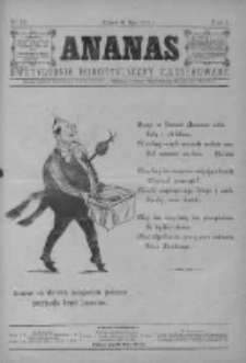 Ananas. Dwutygodniki humorystyczny ilustrowany 1886, No 10
