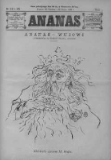 Ananas. Dwutygodniki humorystyczny ilustrowany 1886, No 12-13