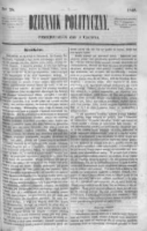 Dziennik Polityczny 1848 II, No 28