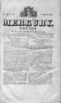 Merkury. Dziennik polityczny, handlowy i literacki 1831 I, Nr 19