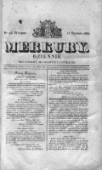 Merkury. Dziennik polityczny, handlowy i literacki 1831 I, Nr 25