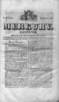 Merkury. Dziennik polityczny, handlowy i literacki 1831 I, Nr 36