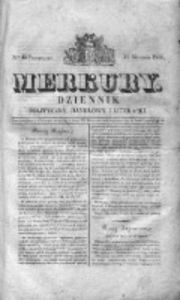 Merkury. Dziennik polityczny, handlowy i literacki 1831 I, Nr 45