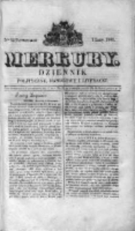 Merkury. Dziennik polityczny, handlowy i literacki 1831 I, Nr 52
