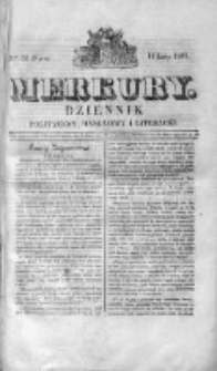 Merkury. Dziennik polityczny, handlowy i literacki 1831 I, Nr 56