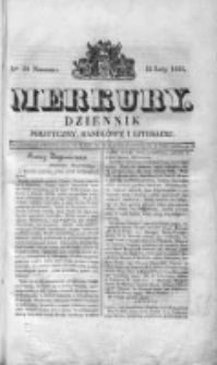 Merkury. Dziennik polityczny, handlowy i literacki 1831 I, Nr 58