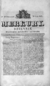 Merkury. Dziennik polityczny, handlowy i literacki 1831 I, Nr 59