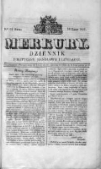 Merkury. Dziennik polityczny, handlowy i literacki 1831 I, Nr 61