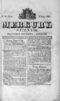 Merkury. Dziennik polityczny, handlowy i literacki 1831 I, Nr 63