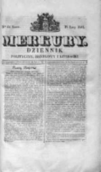 Merkury. Dziennik polityczny, handlowy i literacki 1831 I, Nr 64
