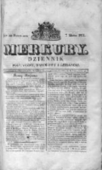 Merkury. Dziennik polityczny, handlowy i literacki 1831 I, Nr 80