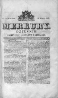 Merkury. Dziennik polityczny, handlowy i literacki 1831 I, Nr 83