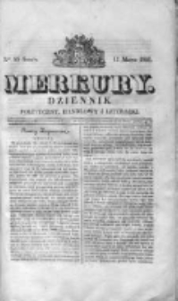 Merkury. Dziennik polityczny, handlowy i literacki 1831 I, Nr 85
