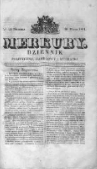 Merkury. Dziennik polityczny, handlowy i literacki 1831 I, Nr 93