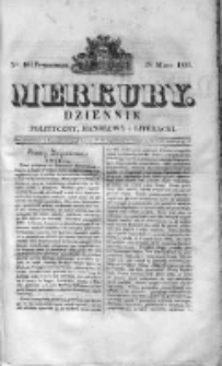 Merkury. Dziennik polityczny, handlowy i literacki 1831 I, Nr 101