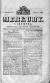 Merkury. Dziennik polityczny, handlowy i literacki 1831 II, Nr 110