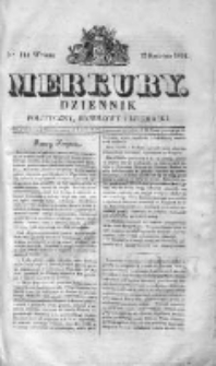 Merkury. Dziennik polityczny, handlowy i literacki 1831 II, Nr 115