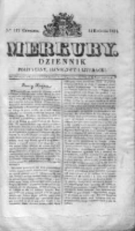 Merkury. Dziennik polityczny, handlowy i literacki 1831 II, Nr 117