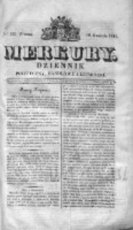 Merkury. Dziennik polityczny, handlowy i literacki 1831 II, Nr 122