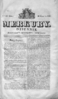 Merkury. Dziennik polityczny, handlowy i literacki 1831 II, Nr 123