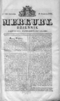 Merkury. Dziennik polityczny, handlowy i literacki 1831 II, Nr 130