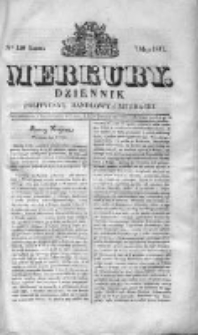 Merkury. Dziennik polityczny, handlowy i literacki 1831 II, Nr 139