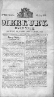 Merkury. Dziennik polityczny, handlowy i literacki 1831 II, Nr 144