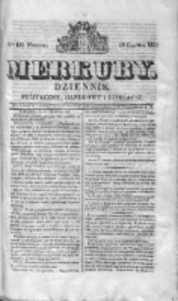 Merkury. Dziennik polityczny, handlowy i literacki 1831 II, Nr 182
