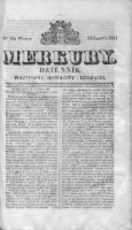 Merkury. Dziennik polityczny, handlowy i literacki 1831 II, Nr 184