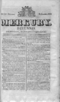 Merkury. Dziennik polityczny, handlowy i literacki 1831 II, Nr 189