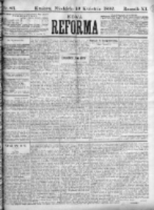 Nowa Reforma 1892 II, Nr 83