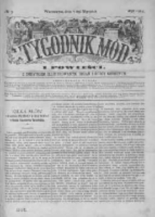 Tygodnik Mód i Powieści. Pismo ilustrowane dla kobiet z dodatkiem Ubiory i Roboty 1878 I, No 3