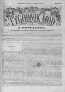 Tygodnik Mód i Powieści. Pismo ilustrowane dla kobiet z dodatkiem Ubiory i Roboty 1878 I, No 10