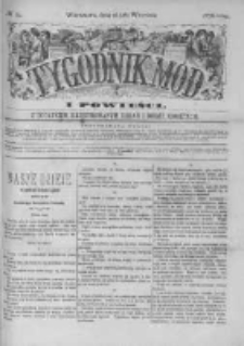 Tygodnik Mód i Powieści. Pismo ilustrowane dla kobiet z dodatkiem Ubiory i Roboty 1878 III, No 39