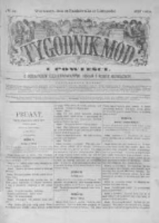 Tygodnik Mód i Powieści. Pismo ilustrowane dla kobiet z dodatkiem Ubiory i Roboty 1878 IV, No 44