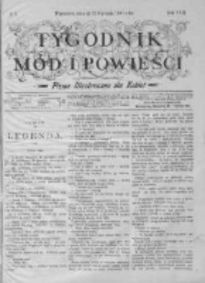 Tygodnik Mód i Powieści. Pismo ilustrowane dla kobiet z dodatkiem Ubiory i Roboty 1900 I, No 2