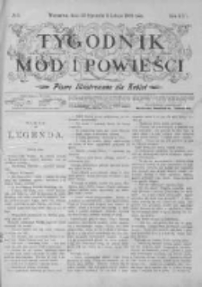 Tygodnik Mód i Powieści. Pismo ilustrowane dla kobiet z dodatkiem Ubiory i Roboty 1900 I, No 5