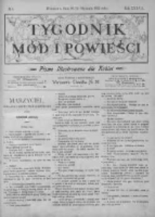 Tygodnik Mód i Powieści. Pismo ilustrowane dla kobiet z dodatkiem Ubiory i Roboty 1895 I, No 4