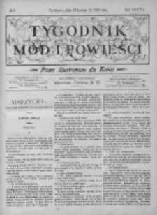 Tygodnik Mód i Powieści. Pismo ilustrowane dla kobiet z dodatkiem Ubiory i Roboty 1895 I, No 8
