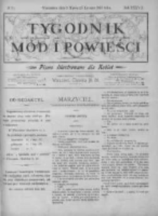Tygodnik Mód i Powieści. Pismo ilustrowane dla kobiet z dodatkiem Ubiory i Roboty 1895 I, No 10