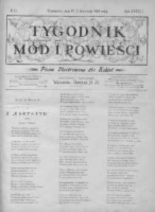 Tygodnik Mód i Powieści. Pismo ilustrowane dla kobiet z dodatkiem Ubiory i Roboty 1895 II, No 15