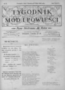 Tygodnik Mód i Powieści. Pismo ilustrowane dla kobiet z dodatkiem Ubiory i Roboty 1895 II, No 23