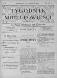 Tygodnik Mód i Powieści. Pismo ilustrowane dla kobiet z dodatkiem Ubiory i Roboty 1895 II, No 25