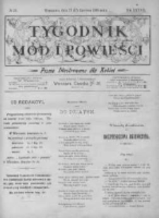 Tygodnik Mód i Powieści. Pismo ilustrowane dla kobiet z dodatkiem Ubiory i Roboty 1895 II, No 26